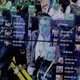 A live demonstration uses AI to scan and recognize faces in a crowd.