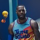 LeBron James prepares to face off in a superhuman basketball game.