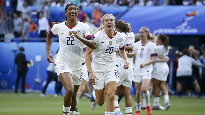 U S Women S Soccer Victory Tour The Fight Continues The Atlantic