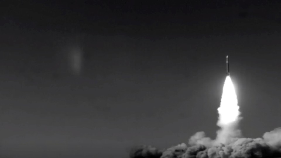 A missile system in Iran