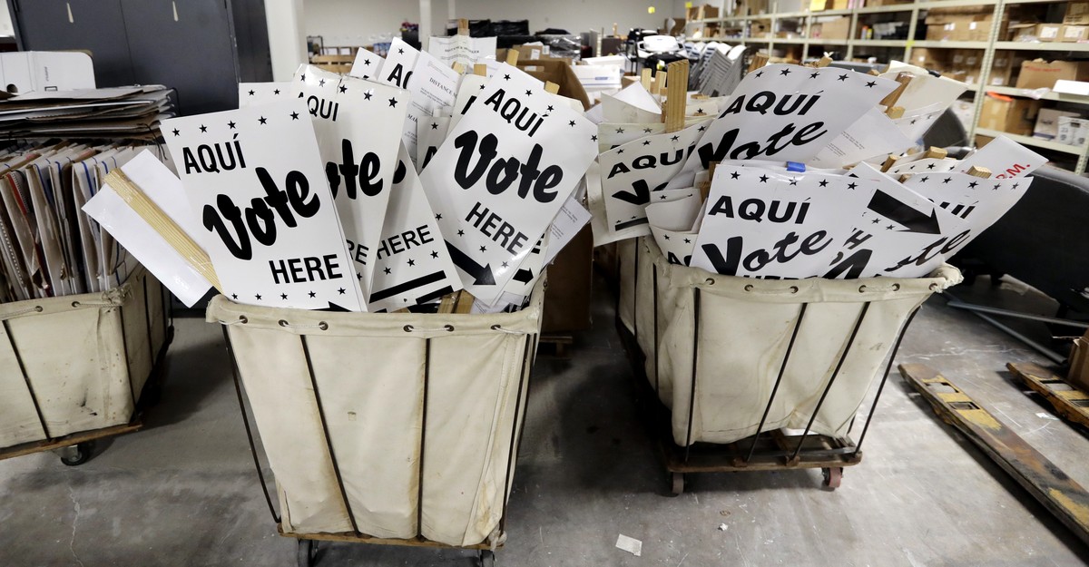 NextImg:Texas Voter-Fraud Claims Don’t Have to Be True to Achieve Their Goal