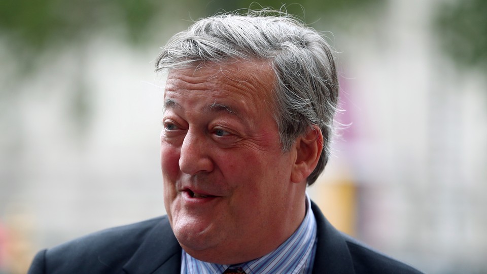 The British comedian Stephen Fry