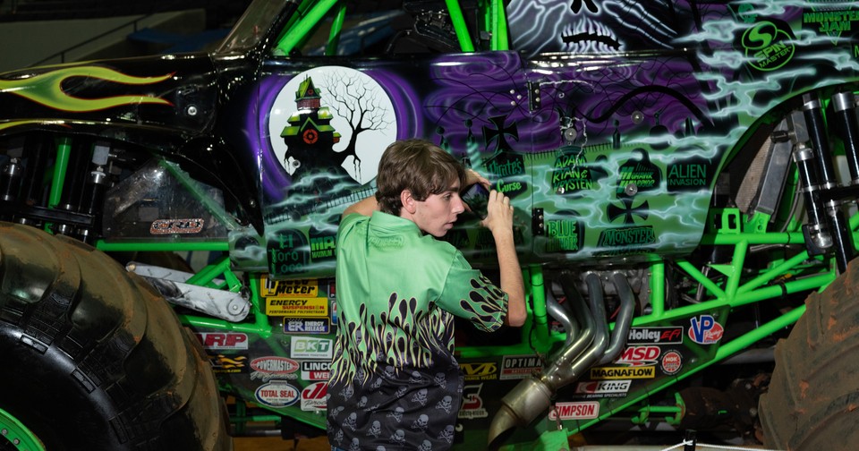 Does the inside of a monster truck smell funny? Some questions