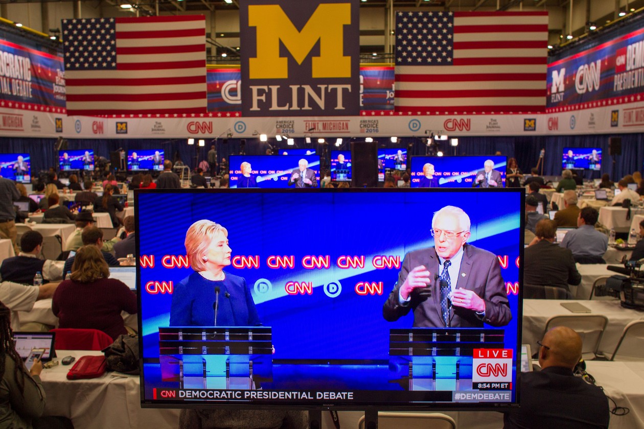 The Democratic Debate In Flint Michigan The Atlantic