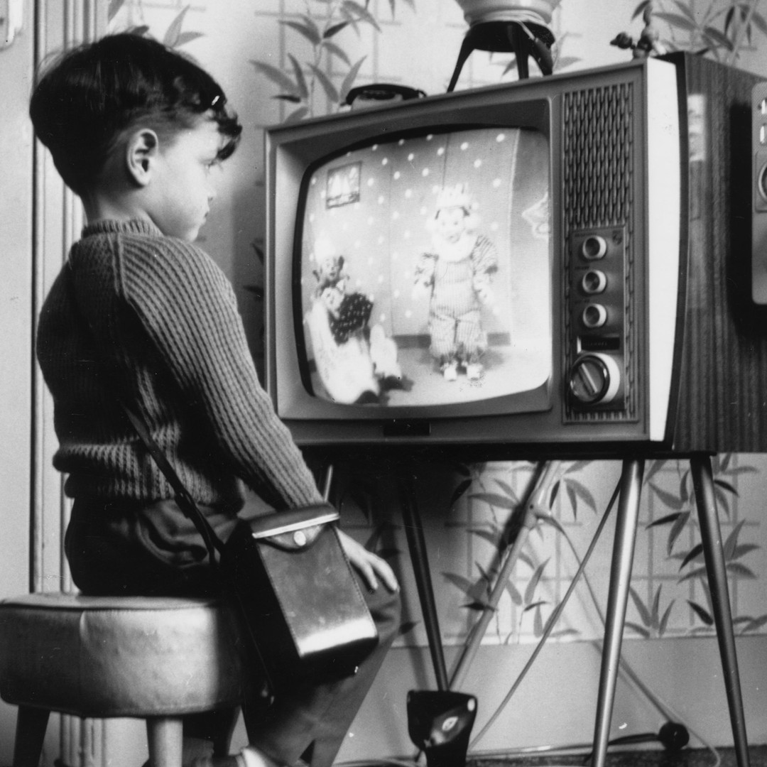 Первые черно белые телевизоры