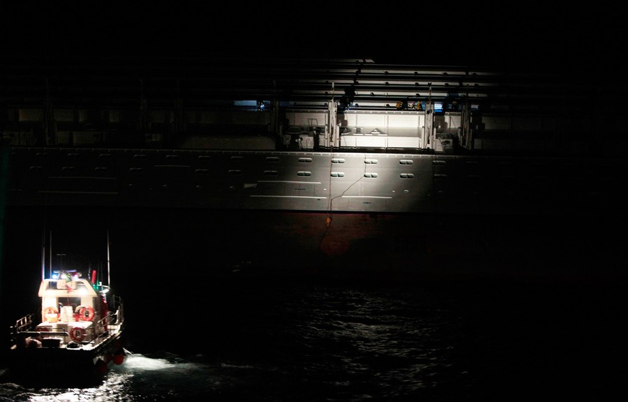 cruise sank 2012