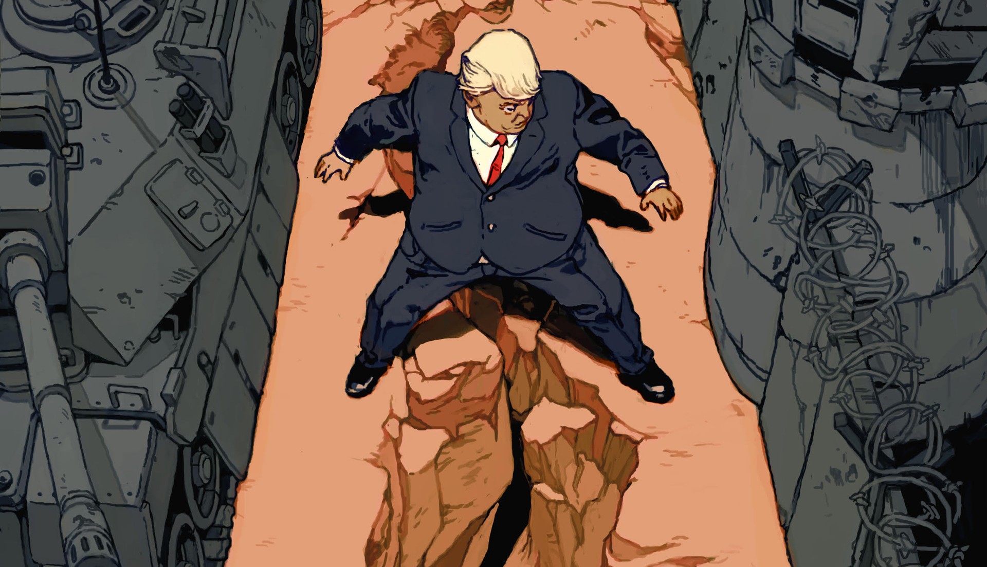 America Is Crumbling Cartoon - Short Film About Playground ...