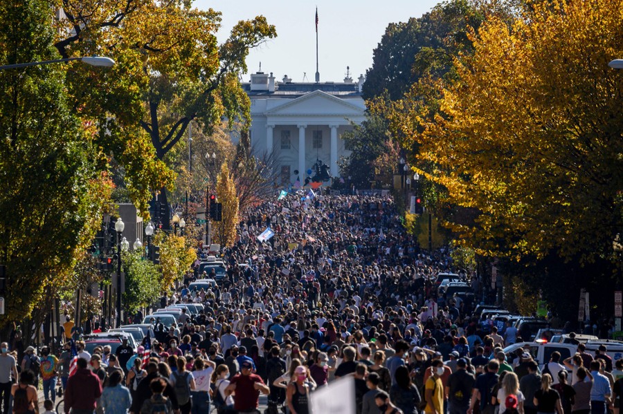 Photos: Celebrations in City Streets After Biden Win - The Atlantic