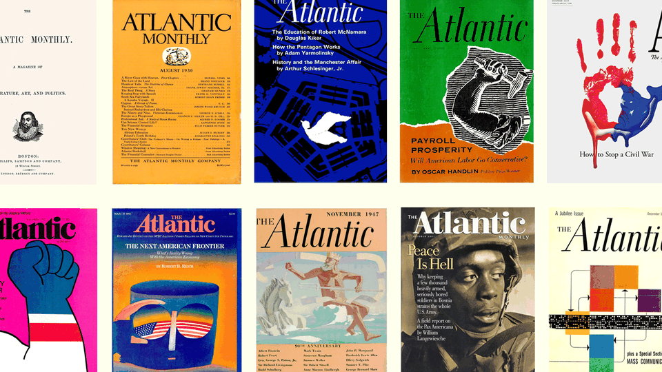 Covers of The Atlantic