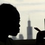 A student listens during class at Chicago's North Lawndale College Preparatory High School, where 8 percent of students were estimated to be homeless in 2008.