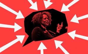 An illustration of Nikole Hannah-Jones.