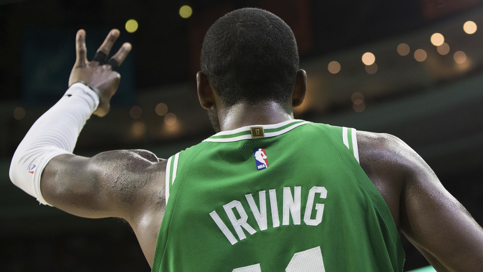 This Is The Right Way To Treat A Kyrie Irving Celtics Jersey