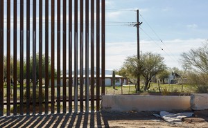 The border wall in Arizona