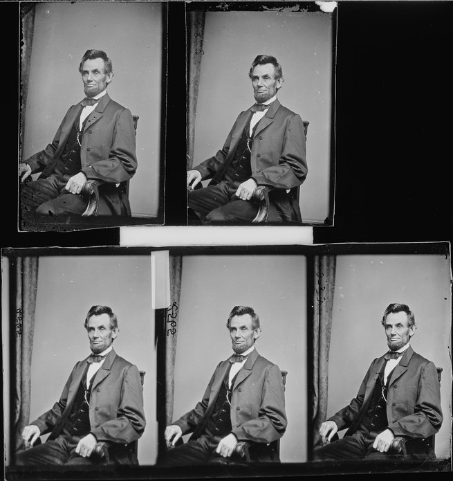 Contact sheet of Lincoln