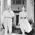 William Faulkner and his wife Estelle in 1955