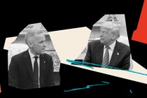 Donald Trump and Mark Carney