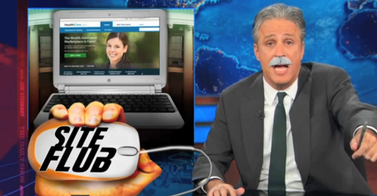 Jon Stewart Sings the Health Care Blues: Late Night Comedy Roundup