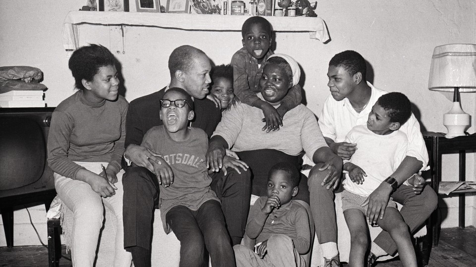 photograph of a family
