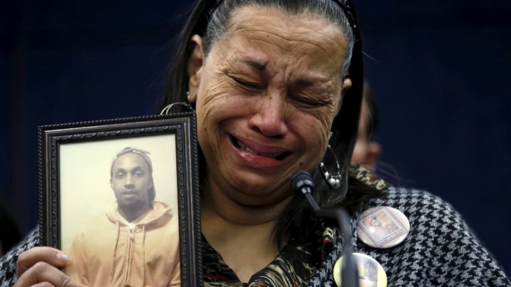 Miyoshia Bailey lost her son to gun violence in Chicago.