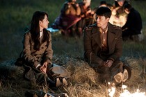 A still of Yoon Se-ri and Ri Jeong Hyeok from the K-drama 'Crash Landing on You'