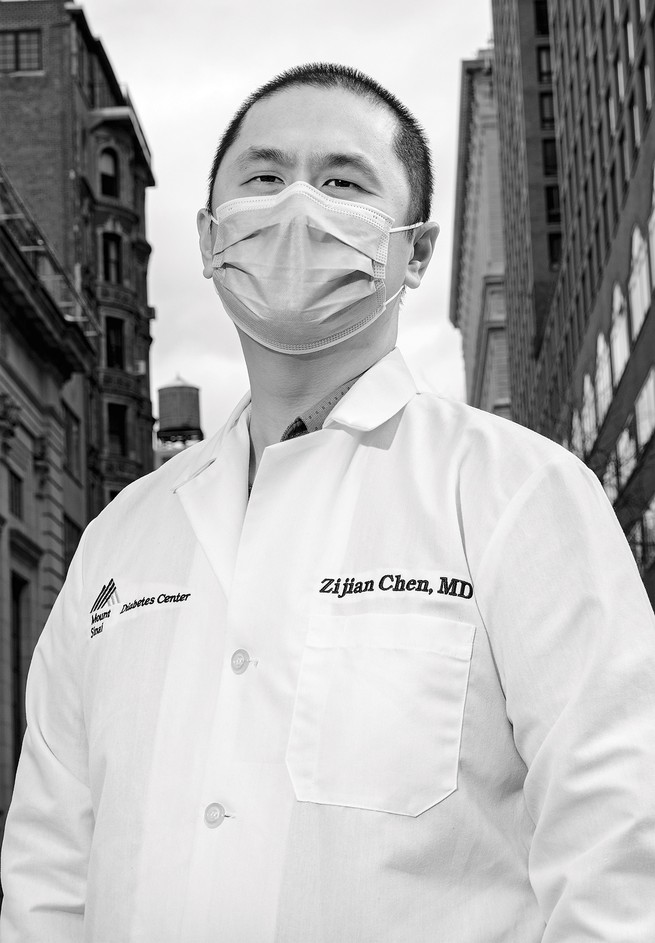 Photo of Zijian Chen, medical director of Mount Sinai’s Center for Post-COVID Care