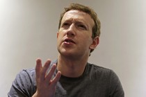 Mark Zuckerberg speaks.