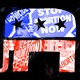 An illustration of the GOP elephant symbol framing a collage of abortion rights and anti-abortion placards.
