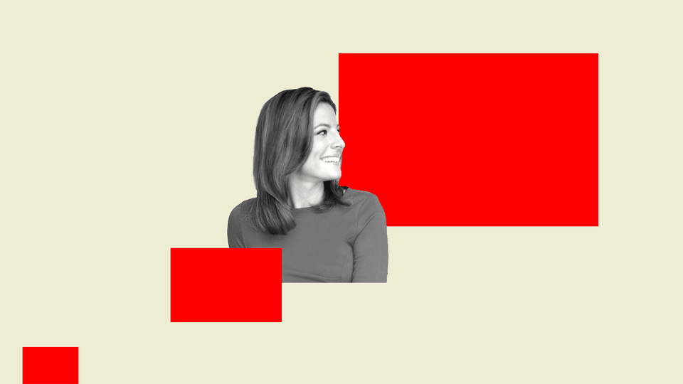 Albany news anchor Anne McCloy looks to her left.