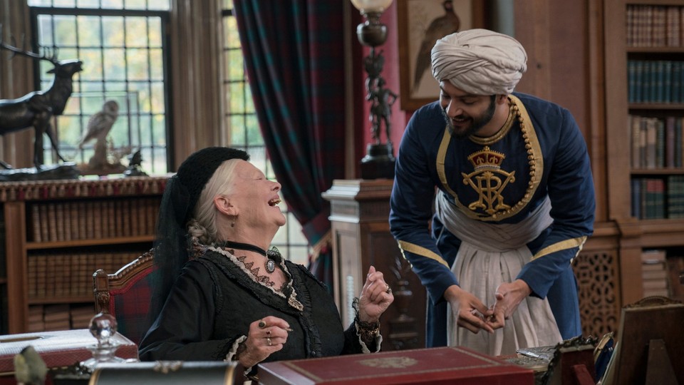 Judi Dench and Ali Fazal in 'Victoria & Abdul'
