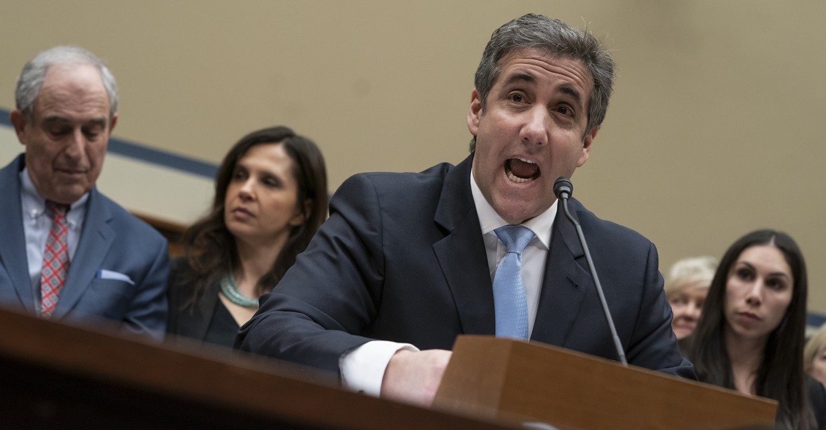 9 Big Moments From Cohen's Testimony to Congress - The Atlantic