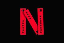 An image of the Netflix logo covered in asterisks