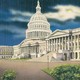 A postcard of the U.S. Capitol