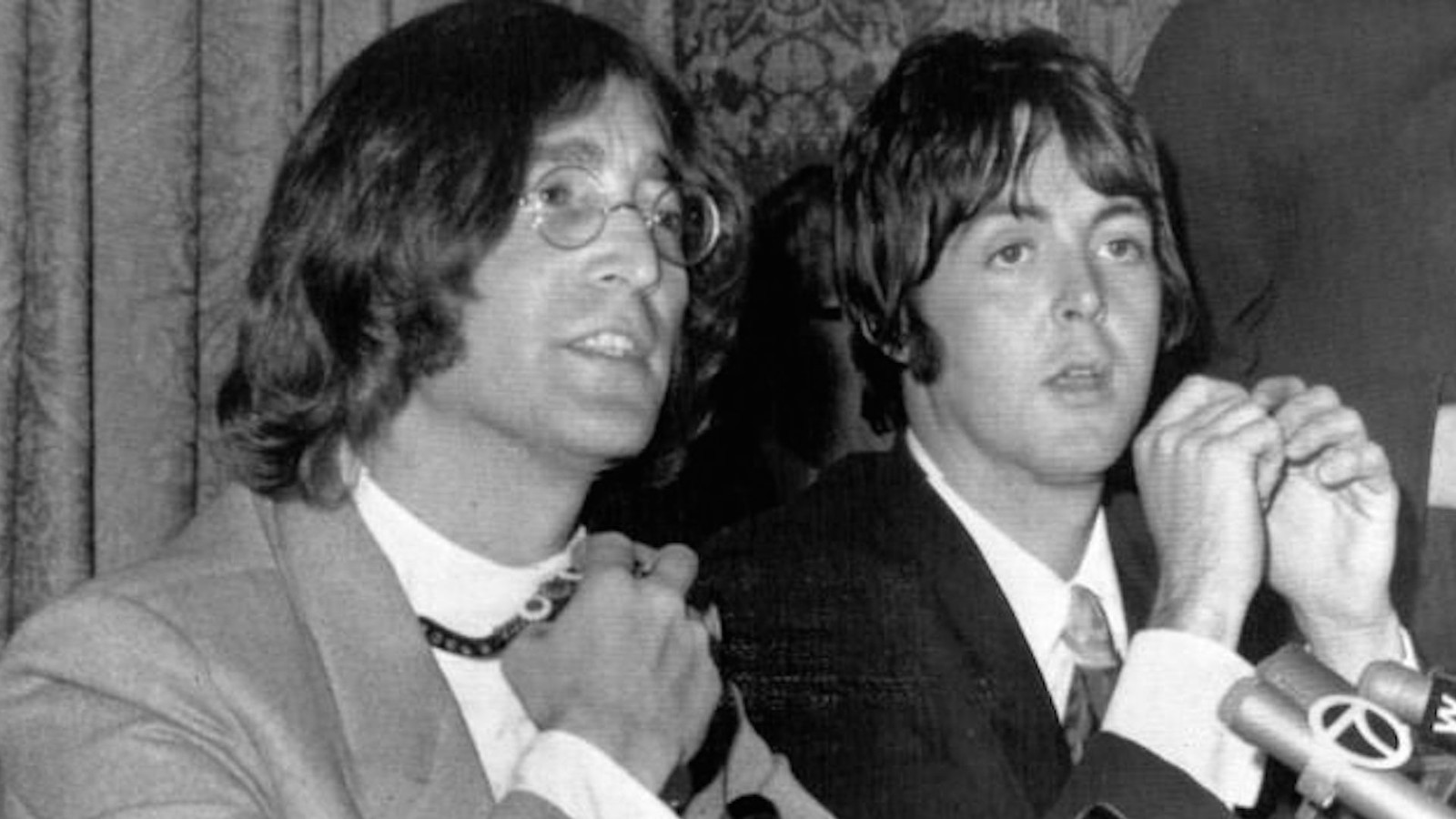 In The Beatles' 'Two of Us,' who is speaking during the song's