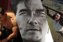 Collage of Tom Cruise in Mission: Impossibl