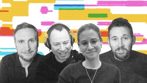 images of Alex Komoroske, Mike Masnick, Zoe Weinberg and Charlie Warzel