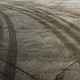 Tire streaks on asphalt