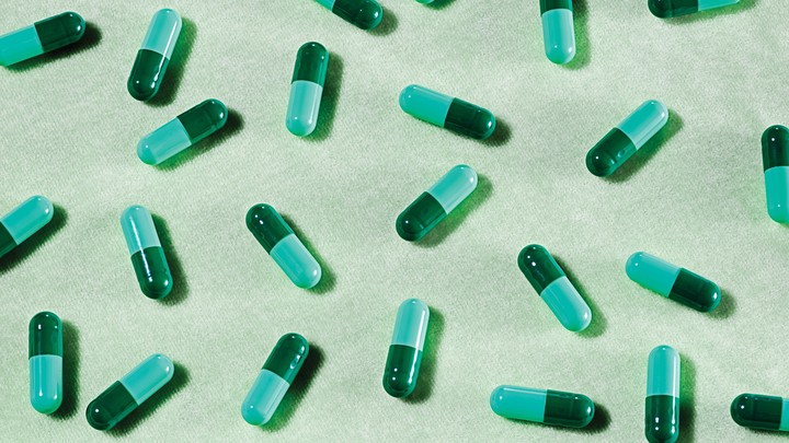 A photo of pills