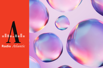 image of gradient bubbles floating