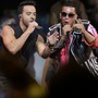 Luis Fonsi and Daddy Yankee perform at the 2017 Latin Billboard Awards.
