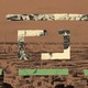 A collage of maps, faces, and an Arab landscape