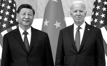 Presidents Xi Jinping and Joe Biden side by side