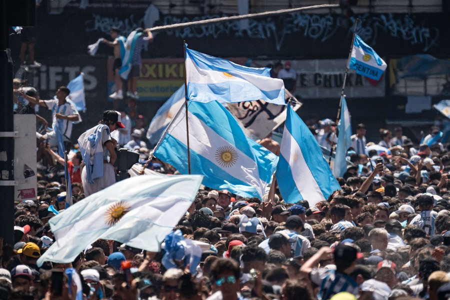 Photos: Argentina’s World Cup Victory Celebration - The Atlantic