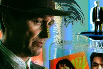 A composite graphic of multiple TV shows, including HBO‘s “Perry Mason”