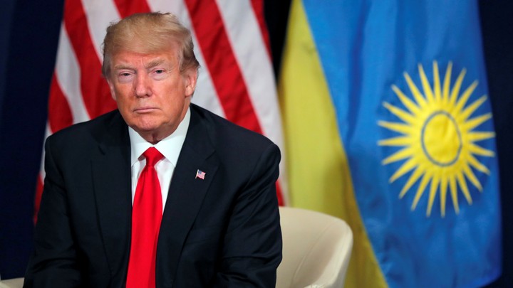President Trump pictured at the World Economic Forum’s annual meeting in Davos, Switzerland on January 26, 2018.