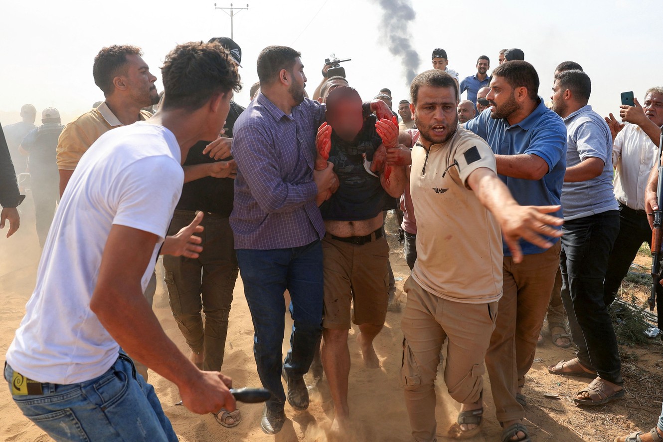 images-of-the-mass-kidnapping-of-israelis-by-hamas-the-atlantic