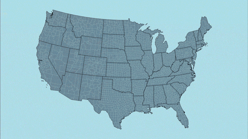 a map of the country's coronavirus status on July 27, 2021