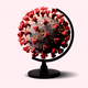 a coronavirus globe