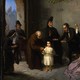 “The Kidnapping of Edgardo Mortara” is a painting by Moritz Daniel Oppenheim.
