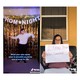 A TikTok video of a boy dancing at an at-home prom, and a girl doing a promposal with a poster.