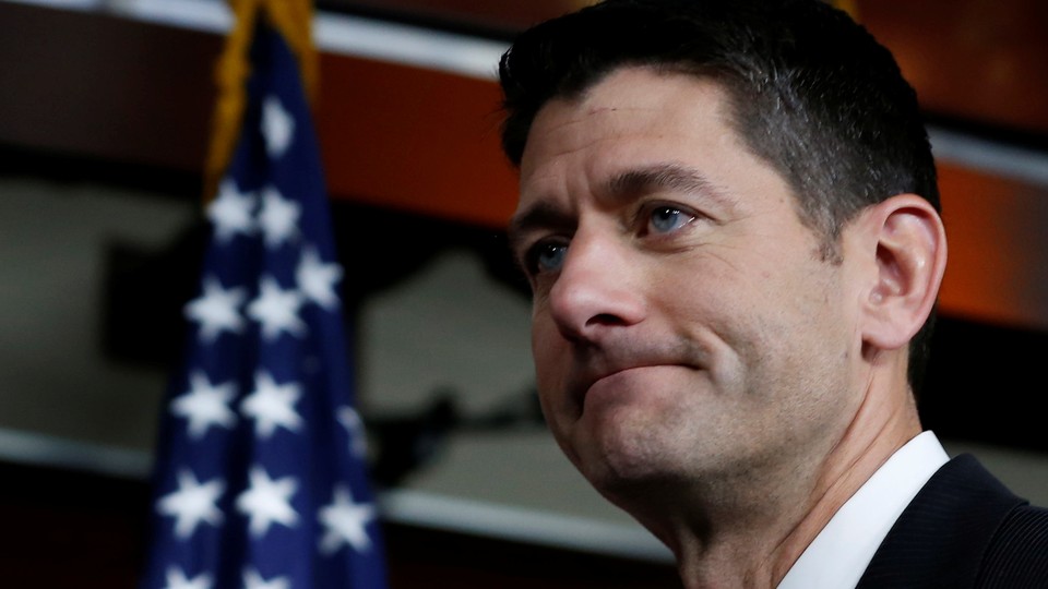 Paul Ryan, the speaker of the House of Representatives